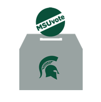 MSUVOTE logo