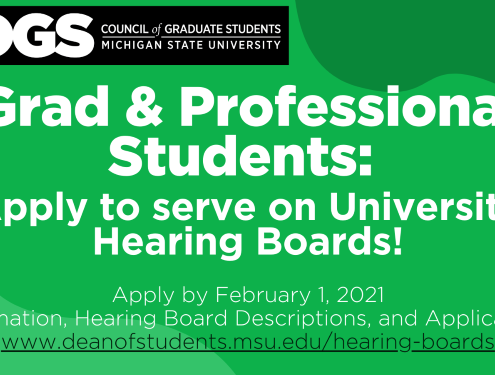 Apply to serve on Hearing Boards Post