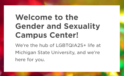 The Gender and Sexuality Campus Center