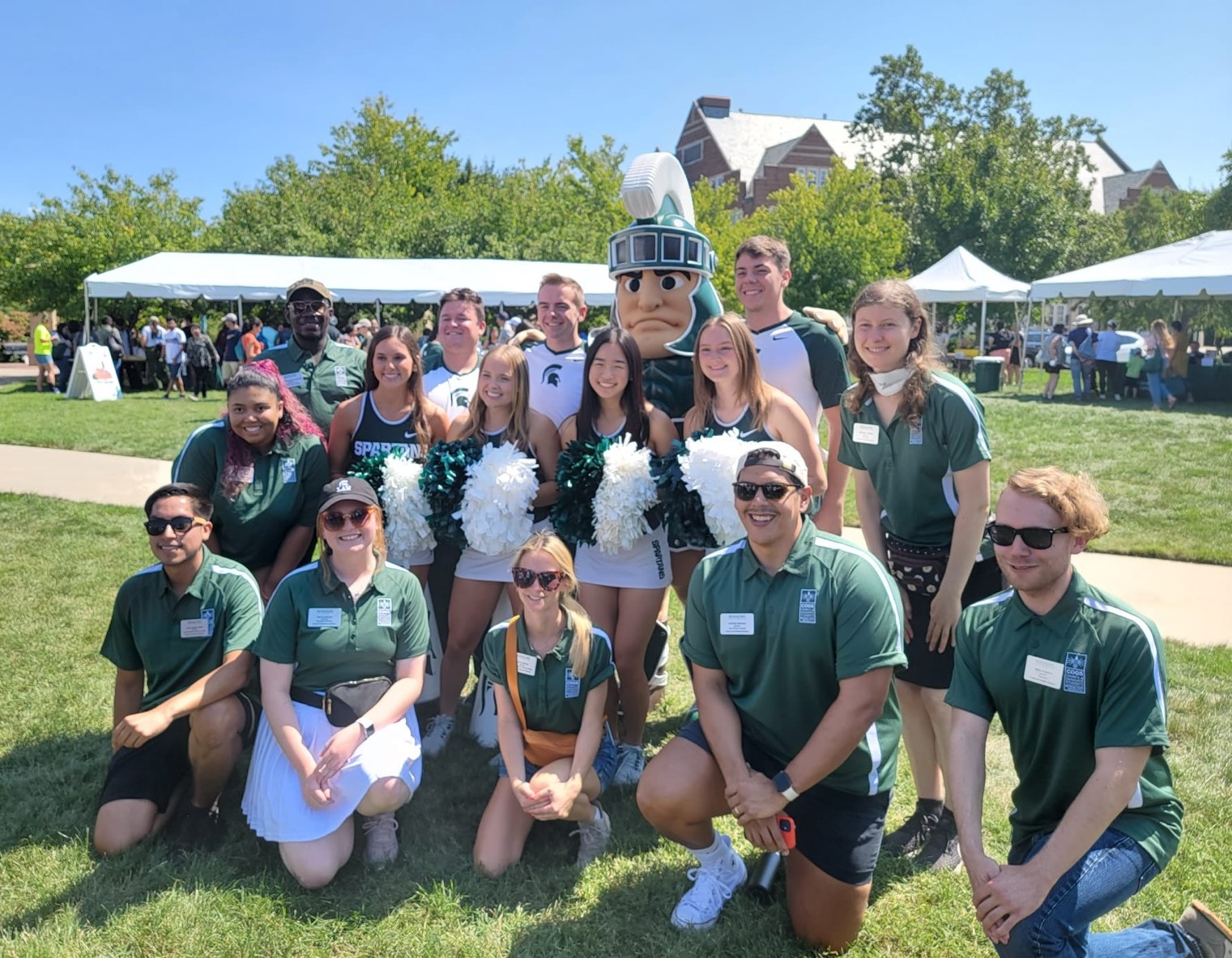 fall welcome with Sparty